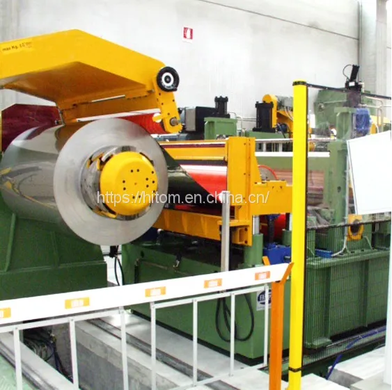 Steel Service Center Hot Cold Rolled Pickled Coated Coil Slitter Line photo-3