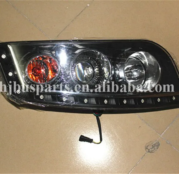 HJQ-095 Front Lamp Left and Right Higer Kinglong Bus Combination Headlight Led Lights 24v for Buses photo-5