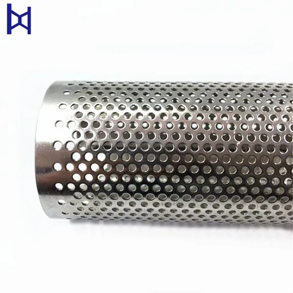 50 100 150 200 300 500 Micron 304 Stainless Steel Woven Wire Mesh Screen Cylinder Filter Tube photo-2