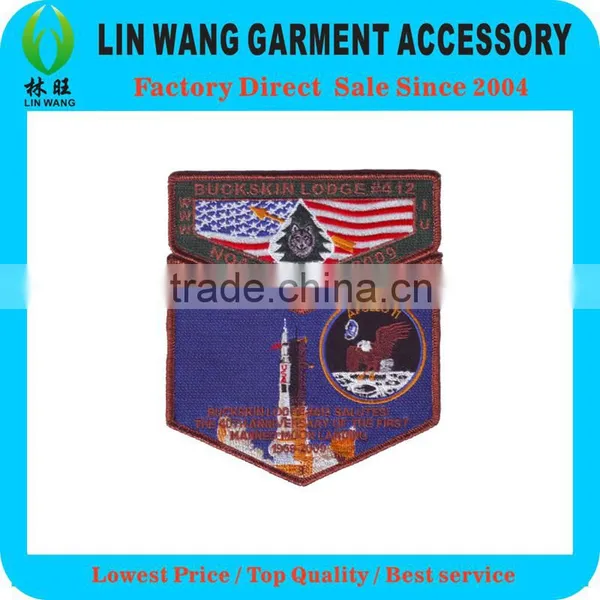 Boy Scout Patches, Embroidered Group Patches