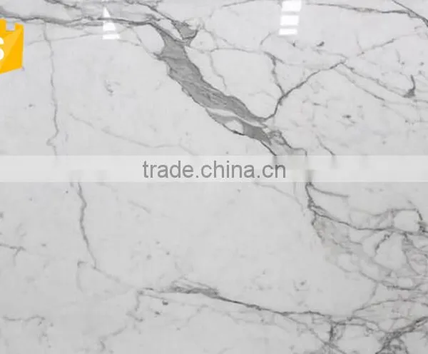 Extravagant Natural Polished Calacatta Gold Marble Indoor Decorative Stone photo-6
