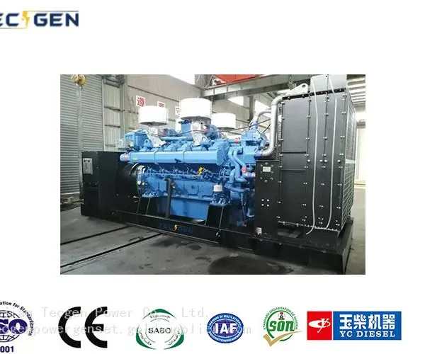 900kW Chinese Power Genset Yuchai Diesel Generator for Bank Backup Power