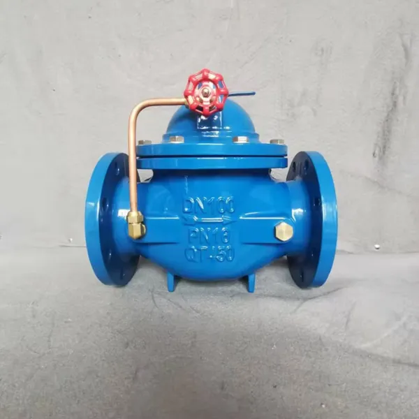 China Hot Sale Ductile Iron Control Valve Pn16 Regulating Valve 200x Control Valve for Water System photo-6