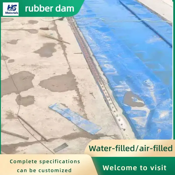 Landscape Rubber Dam, Inflatable Rubber Dam, Water-filled Retaining Dam, Slope Type, Support Installation photo-3
