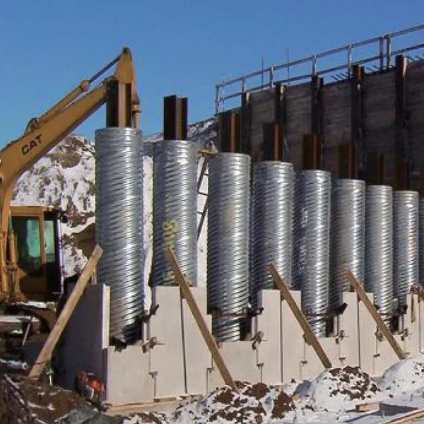 GALVANIZED HELICAL CORRUGATED STEEL CULVERT photo-3