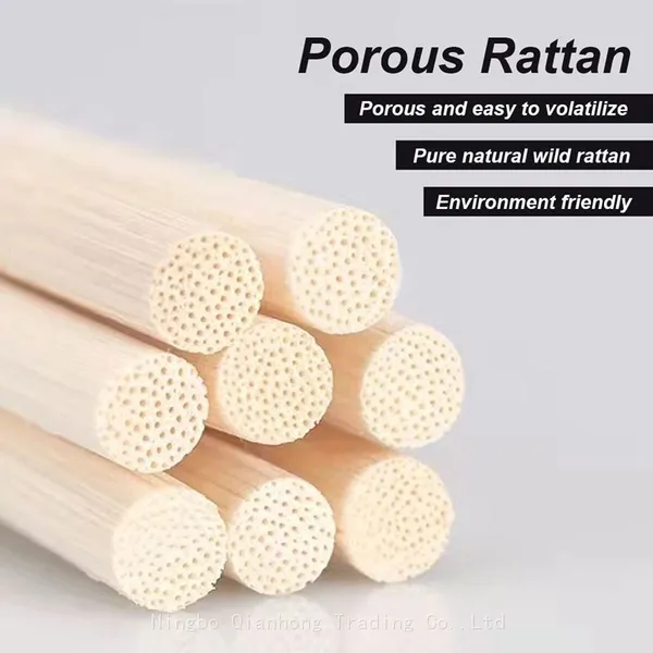 Dyed Black Color 3mm Diameter Rattan Sticks Reed Diffuser Stick Rattan Reeds Wood Reeds Stick photo-3