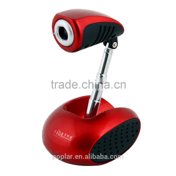 Bluelover S11 High Definition UVC Webcam With Microphone , Red