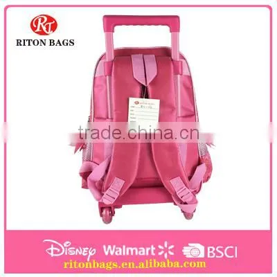 2016 Hot Popular Kids Trolley Bags Stars School Trolley Bag With Shinning Lights photo-3
