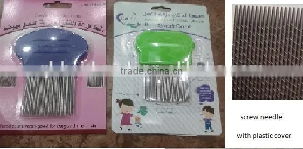 Professional Long Metal Teeth Hair Lice Comb , Round Head Lice Treatment photo-6