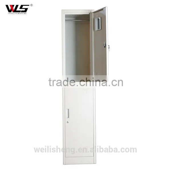 2 Door Office Simple Employee Storage Clothing Locker Cabinet photo-2