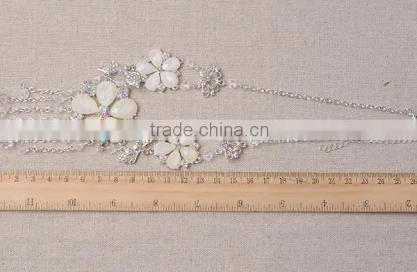 2016 China Wholesale Fashion Tassel Beads Flower Necklace Set photo-5