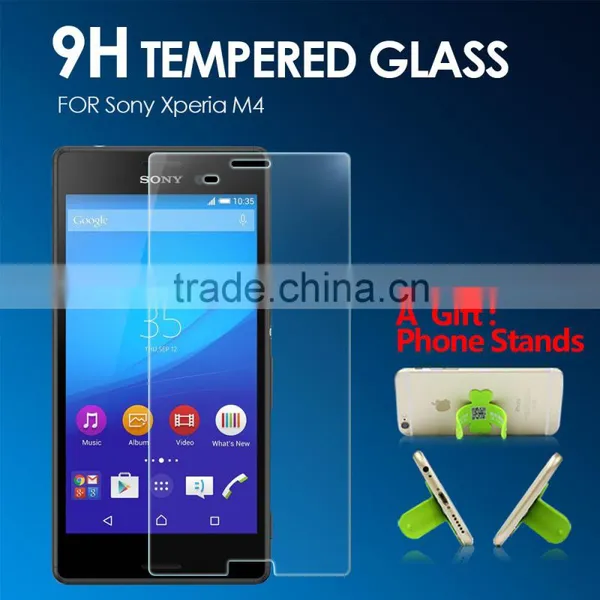 Free Sample for Sony Xperia M4 Tempered Glass Screen Protector photo-4