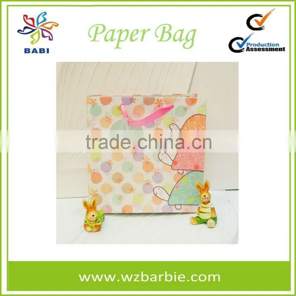Lovely Animal Recycable Paper Shopping Bag With Handle photo-4