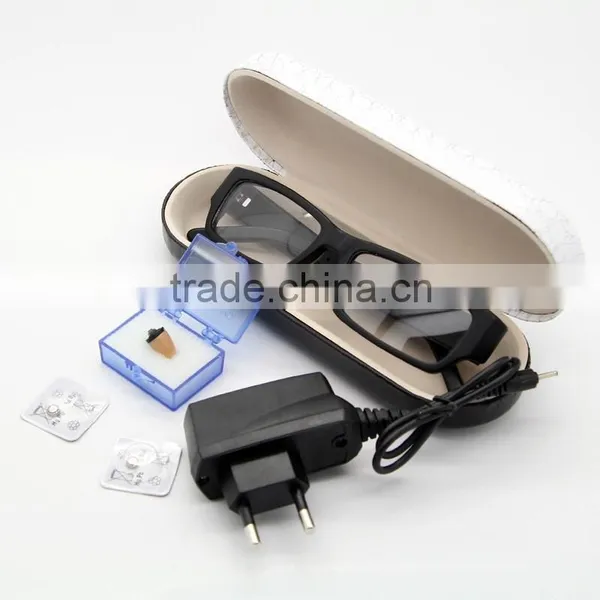 Wireless Inductive Kit Bluetooth Glasses Micro Spy Invisible Earpiece photo-2