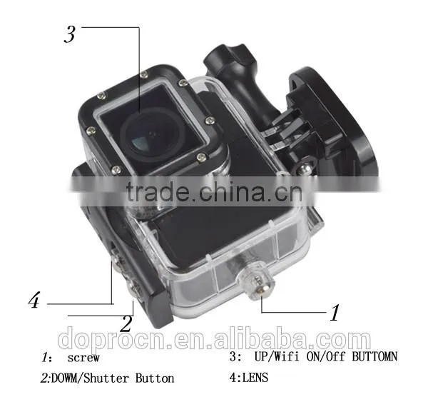 Ambarella A7 16MP hd 1080p Waterproof Sport Camera, Wifi Action Camera With Sj5000 Remote photo-4