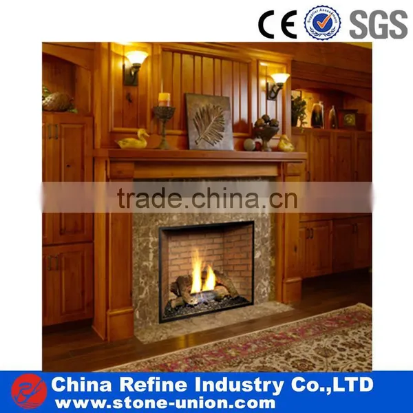 Cheap White Marble Fireplace Insert photo-6