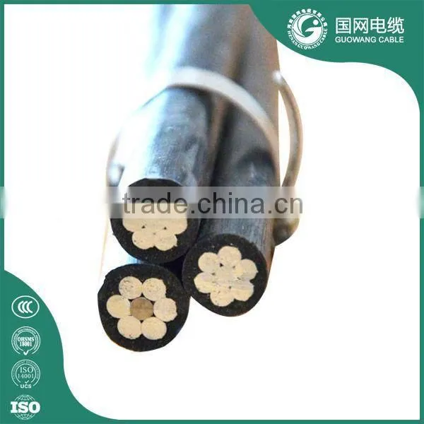 Power Transmission Line Bare Aac Neutral Core Triplex Abc Cable With ce Ccc Certificate photo-4
