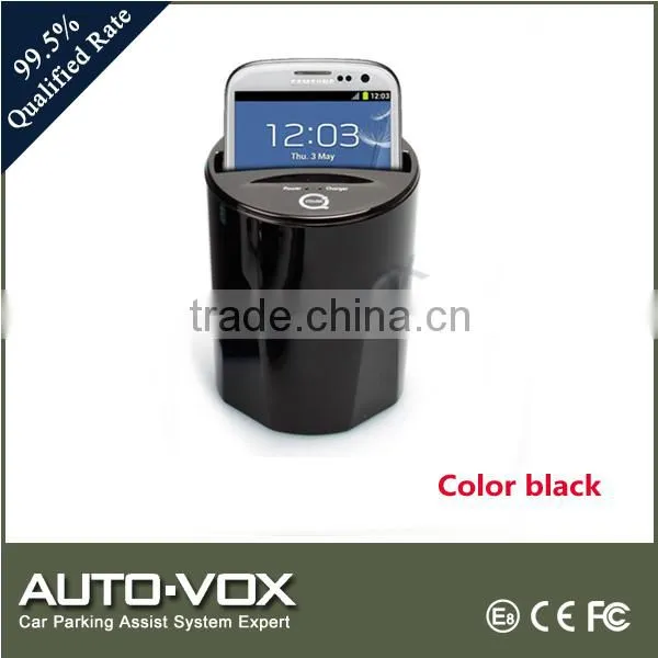 Cup Holder QI Wireless Car Charger for Samsung