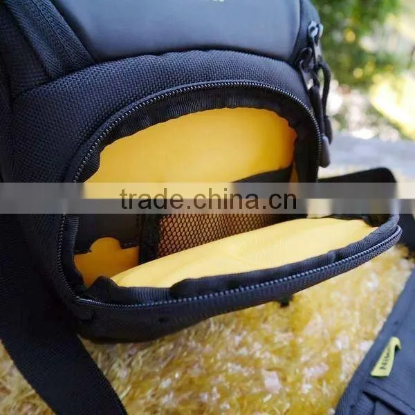 2016vintage Style Travel Shoulder Messenger Bag Nylon Black and Catton Lining Camera Bag photo-5