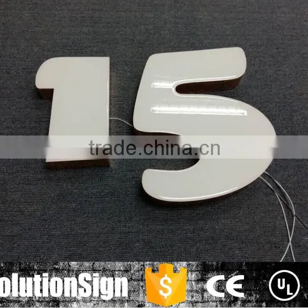 Channel Front Lighting Letter Sign for Company Names photo-3