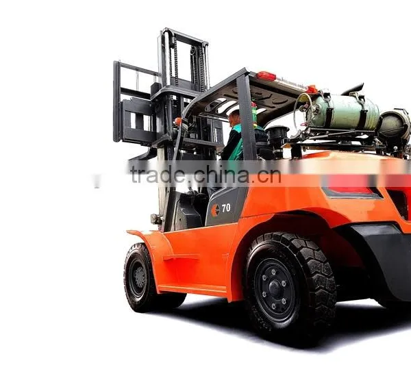 China Supplier 7ton LP Gas Engine Forklift Trucks for Sale photo-4