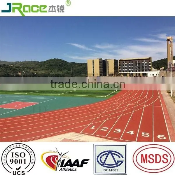 Factory Direct Sale Outdoor Sport Polyurethane Running Athletic Track Synthetic Running Track in Guangdong photo-3