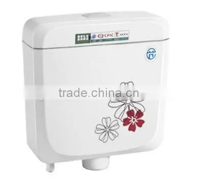 Sanitary Ware Double Push Top Toilet Tank