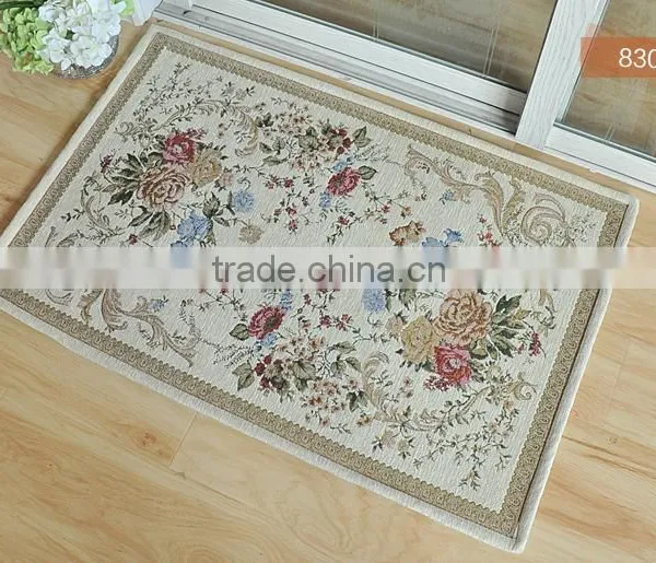 Chenille Modern Style Jacquard Carpet photo-4