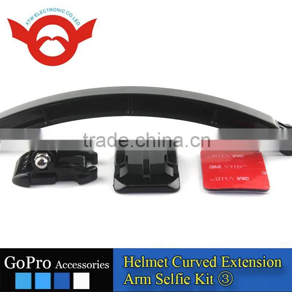 The Arm With Mount for Helmet, With 3M Sticker & Screws. For GoPro Hero3+/3/2/1 photo-6