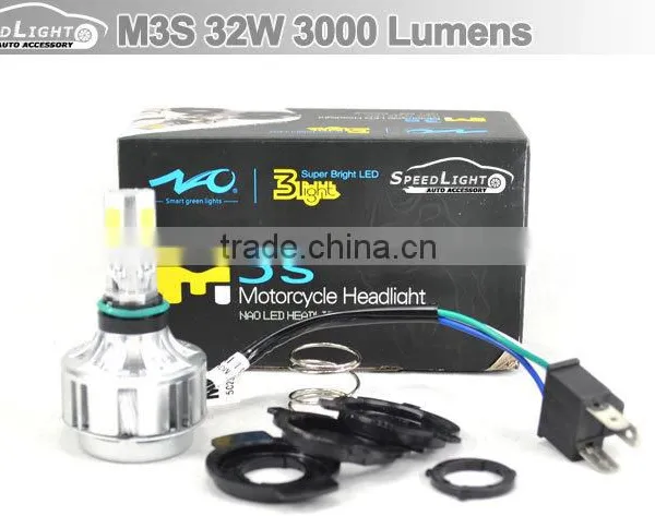 America Hot Selling Factory Price SpeedLight M3S LED Motorcycle HeadLight 32W 3000 Lumens photo-6