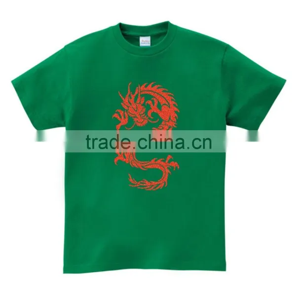 2016 Summer Dragon Personality Custom Design Casual Sport Short Sleeve Men T-shirt photo-3