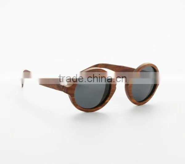 Custom Logo Sunglasses Wood Mirro Sunglasses Round Sunglasses Supplier's Choice photo-3