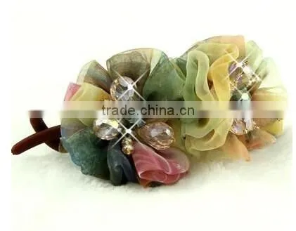 New Fashion Lace Banana Clip Delicate Flower Hair Hair Accessories photo-3