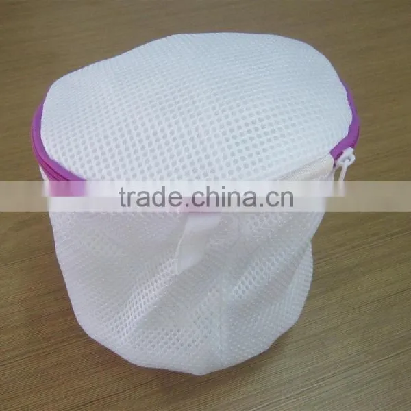 Ready Stock Polyester Mesh Fabric Laundry Bag for Wholesale