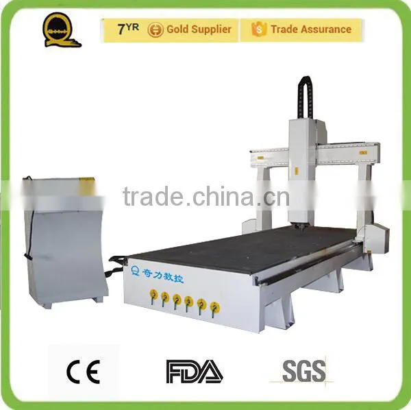 QL-1212 High-feed(1m) Plastic PVC Foam Board Cutting CNC Router With Vacuum Bed Machine photo-4
