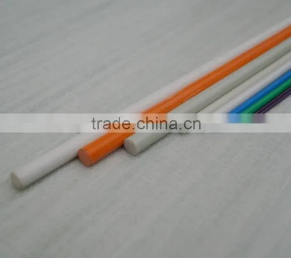 Custom Pultruded Coiled Fiberglass Rods, Fibreglass Tapered Tent Poles photo-5