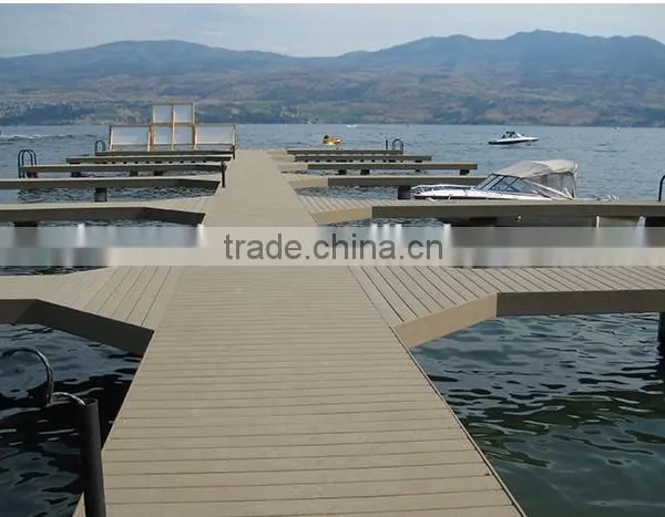 Wood Plastic Composite Decking Solid Crack-resistant Board photo-3