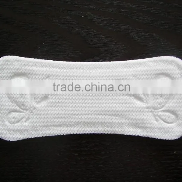 Panty Liners,snaitary Napkin 3folds With Color PE Film,anion photo-2