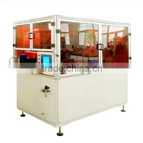 HK SS400UV Automatic Multicolor Screen Printing Machine for Bottles