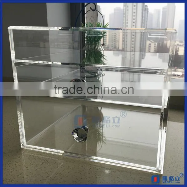 Factory Wholesale Custom Clear Acrylic Beauty Box photo-4