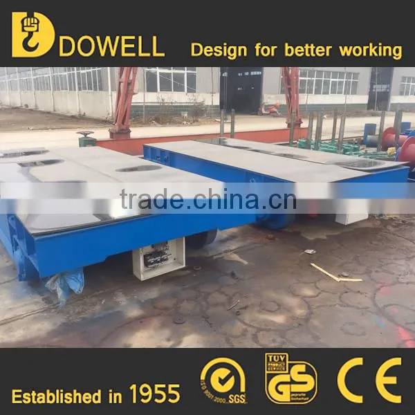 Electric Flat Rail Car For Industrial Material Transfer Machine photo-4