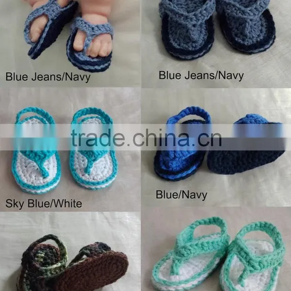 Baby Sandals Crochet Baby Boy Girl Sandals,Baby Shoes,Crochet Baby Flip Flops,Infant Sandals,Crochet Flip Flops photo-3
