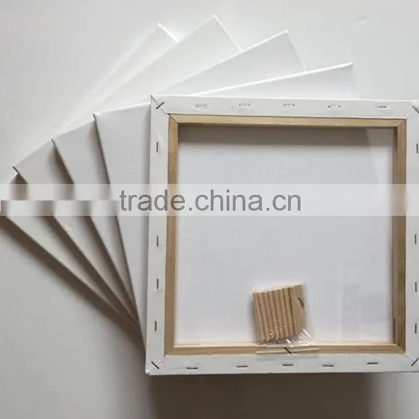 Wholesale Blank Painting Canvas for School Supplies / Deep Edge Stretched Canvas / Art Primed Canvas, Blank Canvas for Painting Quality Choice photo-2