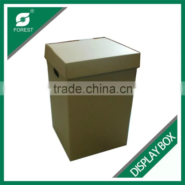 FLAT PACK CORRUGATED DISPLAY CARTONS WITH HANDLES PLAIN FURNITURE MOVING BOXES WITH CUSTOM PRINT photo-6