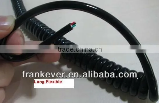 Industrial Coil Wire Spiral Coiled Cable