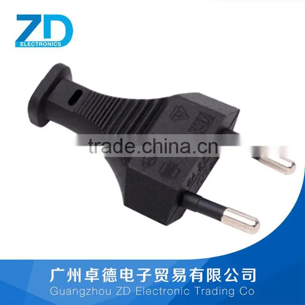 Power Cord With2 Round Pin Plug Socket photo-2