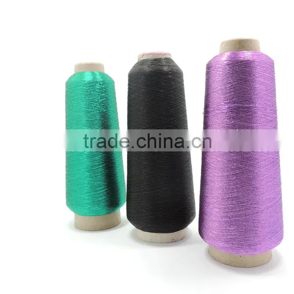 Metallic Yarn MS Type Cheaper Pure Gold Metallic Thread photo-6