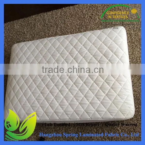 wateproof ftted mattress crib pad