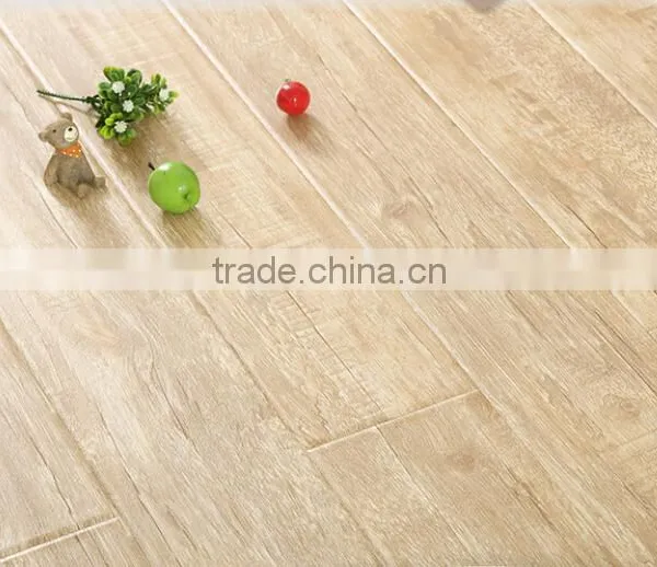 12mm Grey Ac4 Click-lock System Laminate Wooden Flooring photo-3