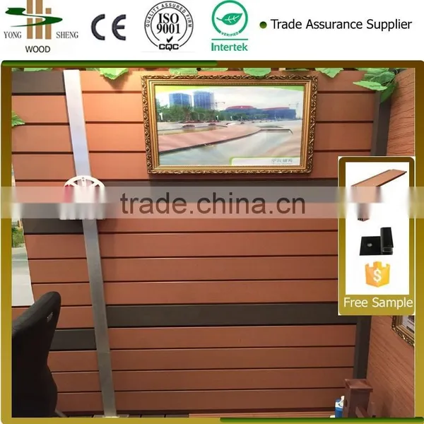2015 Cheaper Price Wood Plastic Composite/wpc Wall Panel , Cladding photo-3